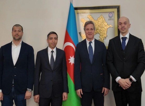Avropa Su İdmanı Federasiyasının rəhbərliyi Bakıya səfər edib